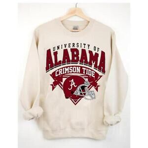A Crimson Tide Football Ncaa University Sweatshirt Retro Teresafar